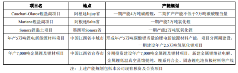 电池，赣锋锂业,动力电池