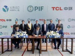 TCL 中环首个海外光伏晶体晶片工厂将在沙特落地，年产能 20GW